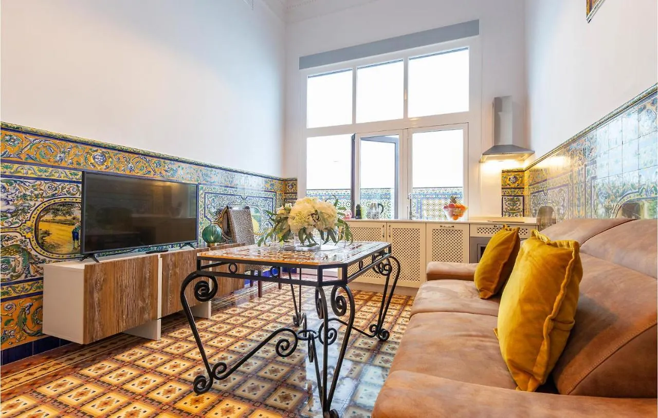Beautiful Apartment In Sevilla With Wifi 0*,  Spanien